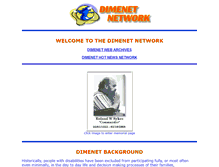 Tablet Screenshot of dimenet.com